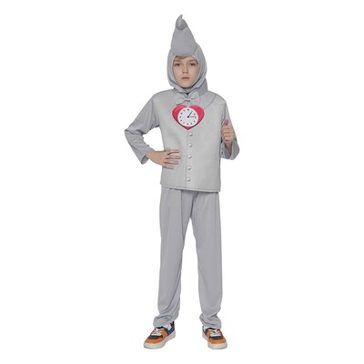 Child Tin Man Costume Large 7-8 Yrs