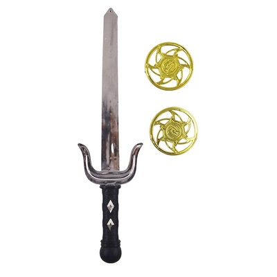 Plastic Dagger and Stars Ninja Costume Weapons Set (Pk 3)