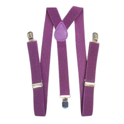 Purple Suspenders Braces
