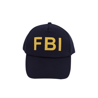Navy Dark Blue FBI Cap Costume Hat