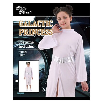 Child Galactic Princess Costume XX Large 10-12 Yrs