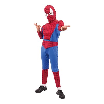 Child Spider Super Hero Costume X Large 9-10 Yrs 