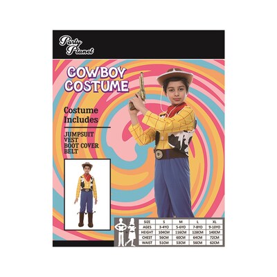 Child Toy Cowboy Costume (Medium, 5-6 Yrs)