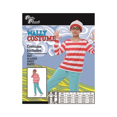 Child Boy Wally Costume (Medium, 5-6 Yrs)