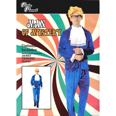 Adult Mr Mojo Man of Mystery Costume (Large)