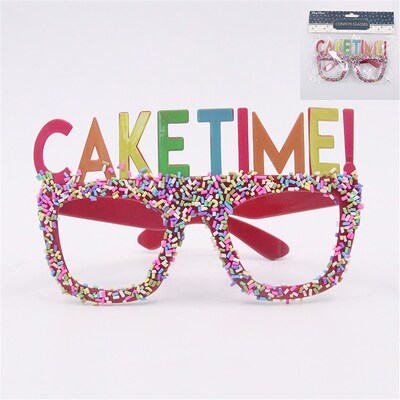 Confetti Cake Time Glasses