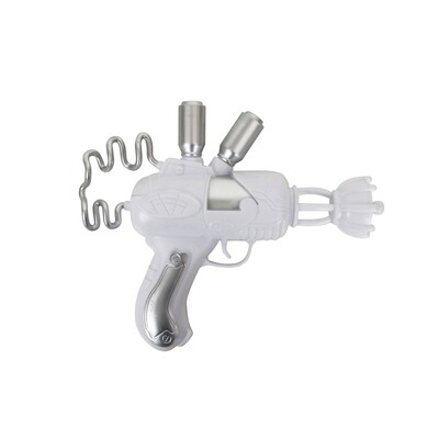Retro Space Ray Gun Toy Prop | Plastic Alien Sci-Fi Costume Accessory