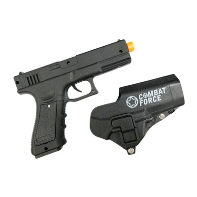 Combat Force Toy Gun & Holster Set | Police Costume Accessory