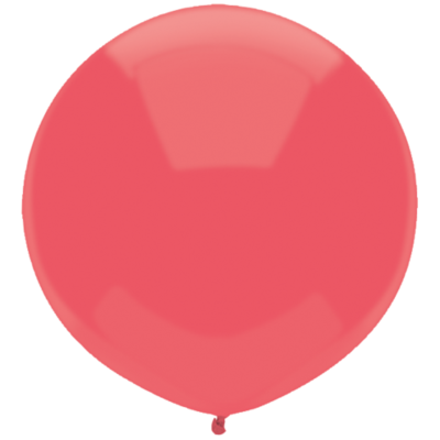 Watermelon Red 17in/40cm Standard Latex Balloons Pk 50