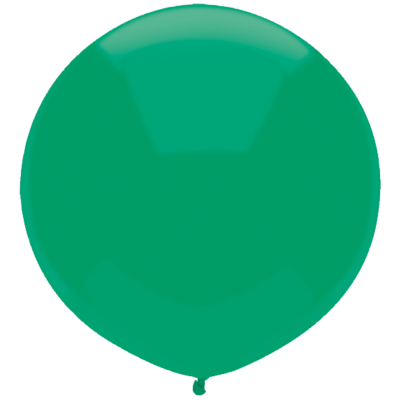 Deep Jade Green 17in/40cm Standard Latex Balloons Pk 50