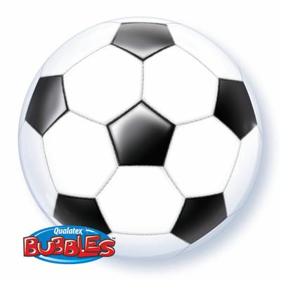 Soccer Party Balloon Bubble - Soccer Ball 56cm Pk1 