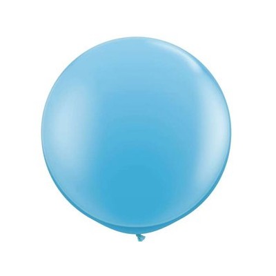 Pale Blue 36in/90cm Standard Latex Balloons Pk 2