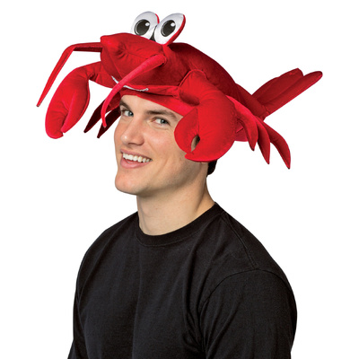 Plush Novelty Lobster Hat