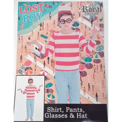 Child Lost Boy Costume (Large, 8-10 Years) Pk 1