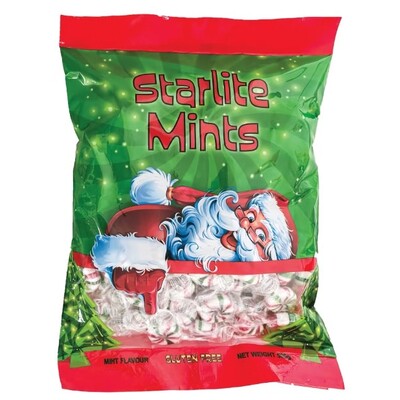 Christmas Xmas Starlight Pinwheel Mints Lollies 500g