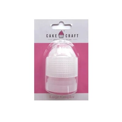 Large Cake Decorating Icing Bag Coupler 1 Pack | For Large Piping Tips