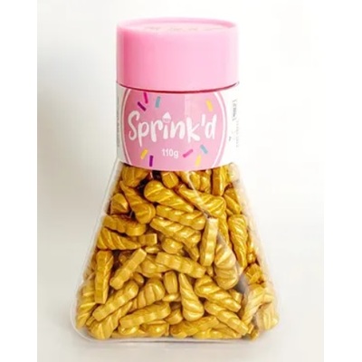 Edible Candy Sugar Unicorn Horn Sprinkles (110g) Pk 1