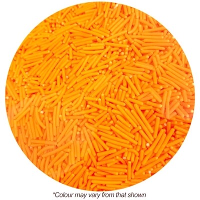 Sprink'd Orange Jimmies Edible Cake Sprinkles 500g