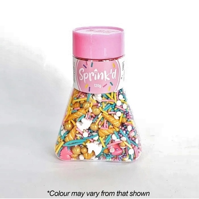 Sprink'd Unicorn Mash Up Edible Cake Sprinkles (120g)