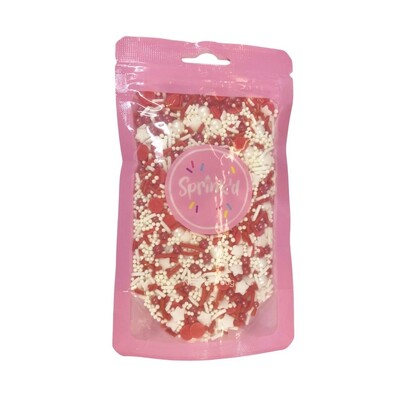 Sprink'd Christmas Santa Medley Edible Cake Sprinkles 60g