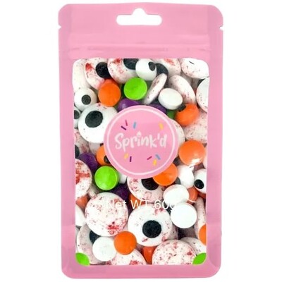 Sprink'd Halloween Scary Eyeballs Edible Cake Decorations 60g