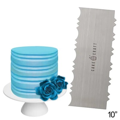 Cake Craft Buttercream Icing Comb Colonial 10in