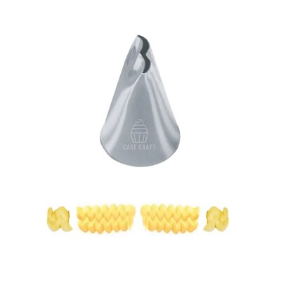 Cake Craft Ruffle #100 Icing Piping Tip
