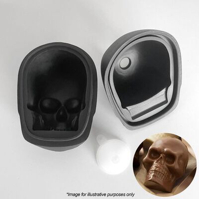 Silicone Skull Chocolate Mould (8cm)