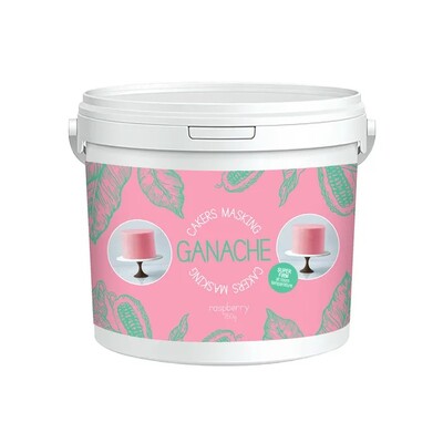 Raspberry Ganache Cake Decorating Icing 750g | Pink Ganache