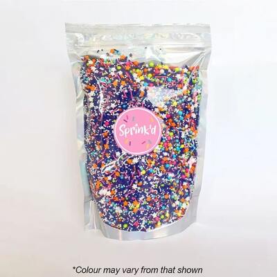 Bulk Edible Bubblegum Mix Cake Sprinkles 1kg