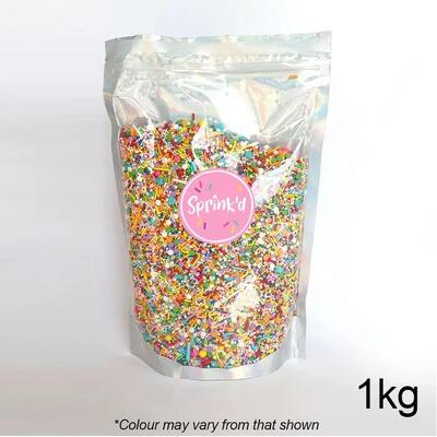 Bulk Edible Carnival Mix Cake Sprinkles