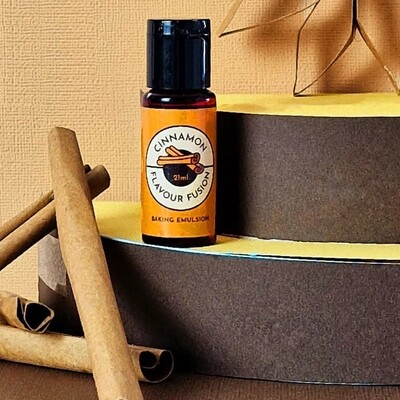Cinnamon Flavour Oil Based Baking Emulsion 21ml