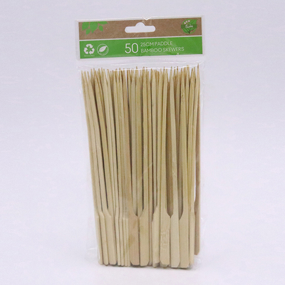 Bamboo Paddle Skewers 25cm (Pk 50)