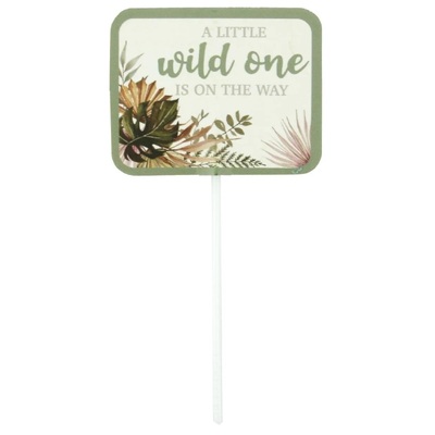 Wild One Baby Shower Cupcake Pick Toppers (Pk 12)