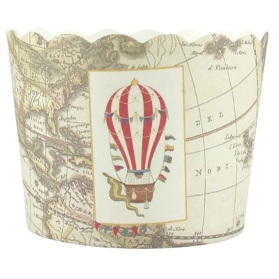 Vintage Hot Air Balloon Baking Cups (Pk 30)