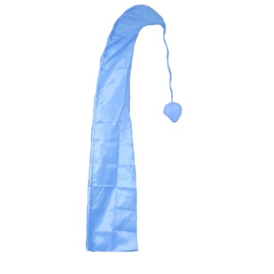 Light Blue Bali Flag 3m With Tail (Pk 1) (Pole Not Included)
