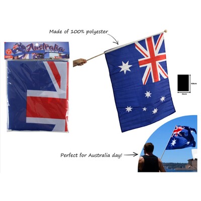 Aussie Flag Australia Day 108 x 54cm Pk 1