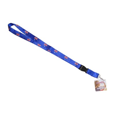 Australia Day Aussie Flag Lanyard