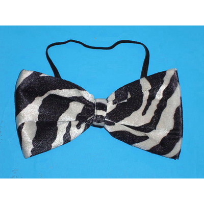 Zebra Print Bow Tie Pk 1 
