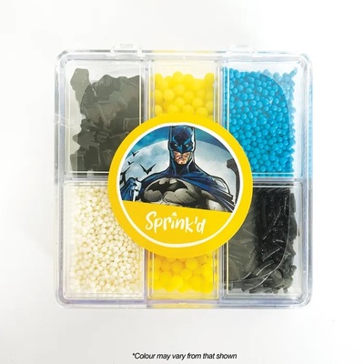 Sprink'd Batman Bento Box Cake Sprinkles 70g