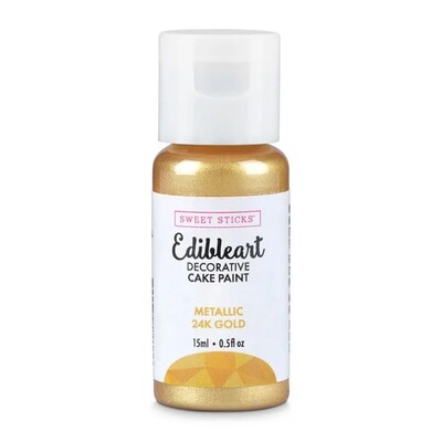 Edibleart 24k Gold Metallic Decorative Cake Paint 15ml
