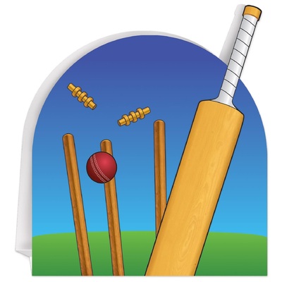 Cricket 3D Table Centrepiece 24cm