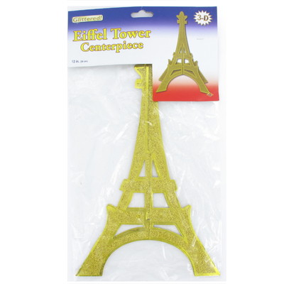 Eiffel Tower 3D Centrepiece (30cm) Pk 1 