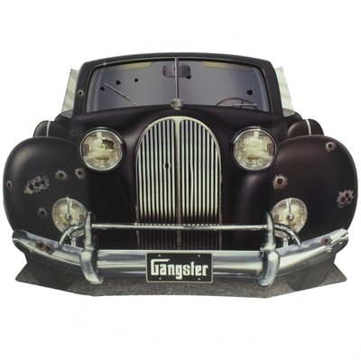 Party Photo Prop - Gangster Car (37x25in) Pk1 