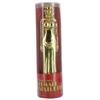 Party Favour - Awards Night Female Statue (Gold) Pk1 