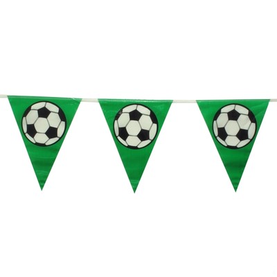 Soccer Party Pennant Banner - Soccer Ball Pk1 