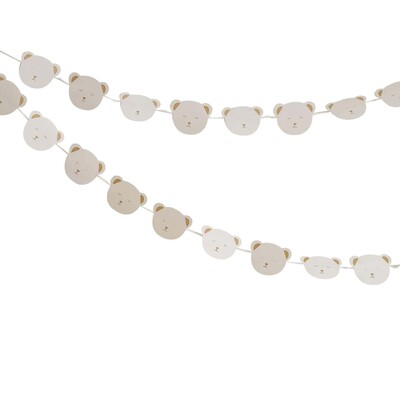 Ginger Ray Teddy Bear Baby Shower Paper Garland Banner