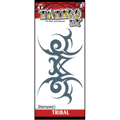 Tribal Stamped Temporary Tattoo (Pk 1)