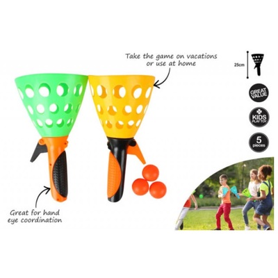 Click & Catch Ball Game Set (5 Piece)