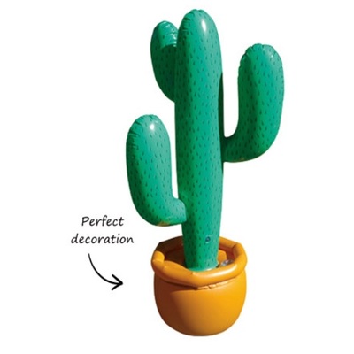 Inflatable Cactus Party Decoration (86cm) 
